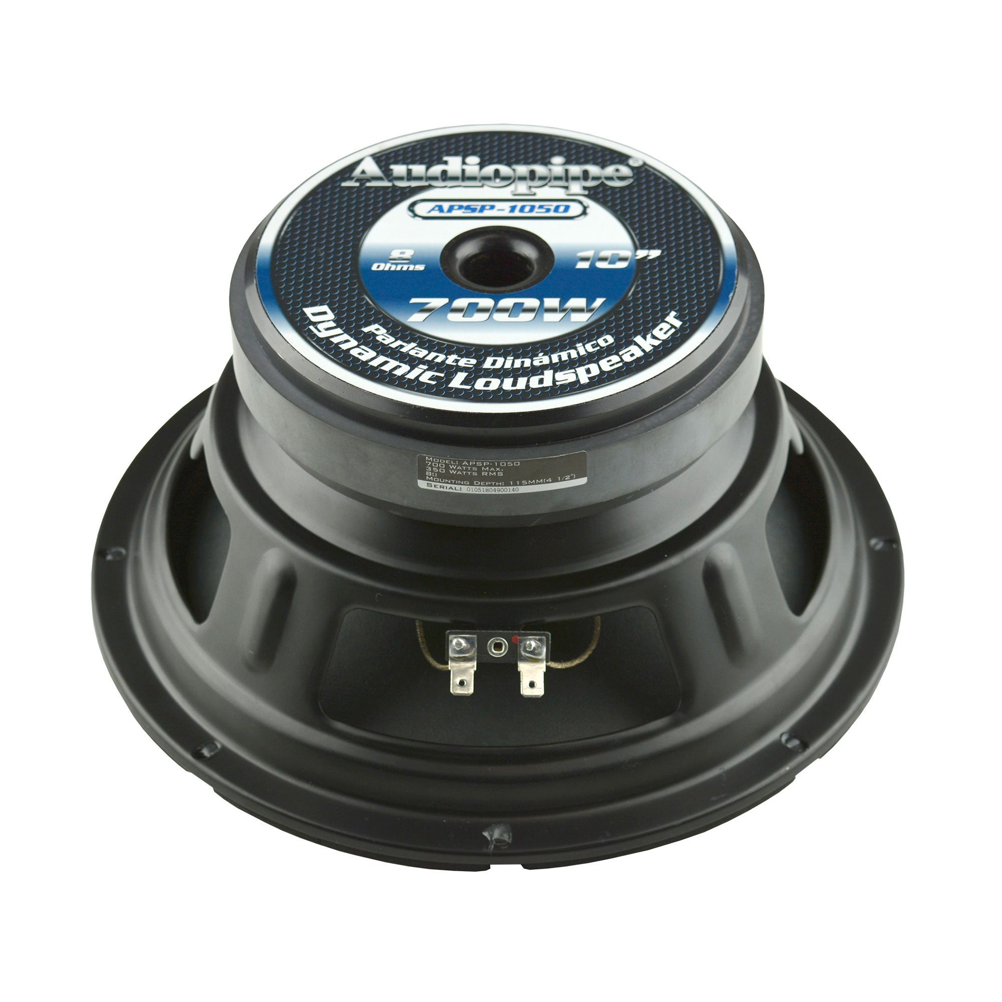 AudioPipe Class AB 2 Channel Amp, 10 Inch Loudspeaker, and Soundstorm Wiring Kit - VMInnovations