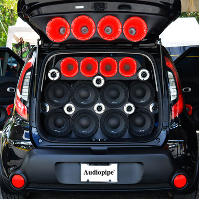 Audiopipe APSP-1050 10 Inch 700 Watt Dynamic Mid Range Car Audio Loudspeaker