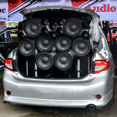 Audiopipe 10" Car Audio Loudspeaker, 2 Pack & 12" Car Audio Loudspeaker, 2 Pack