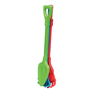 American Plastic Toys 28 Inch 3 Piece Deluxe Rake, Shovel, and Hoe (Open Box)