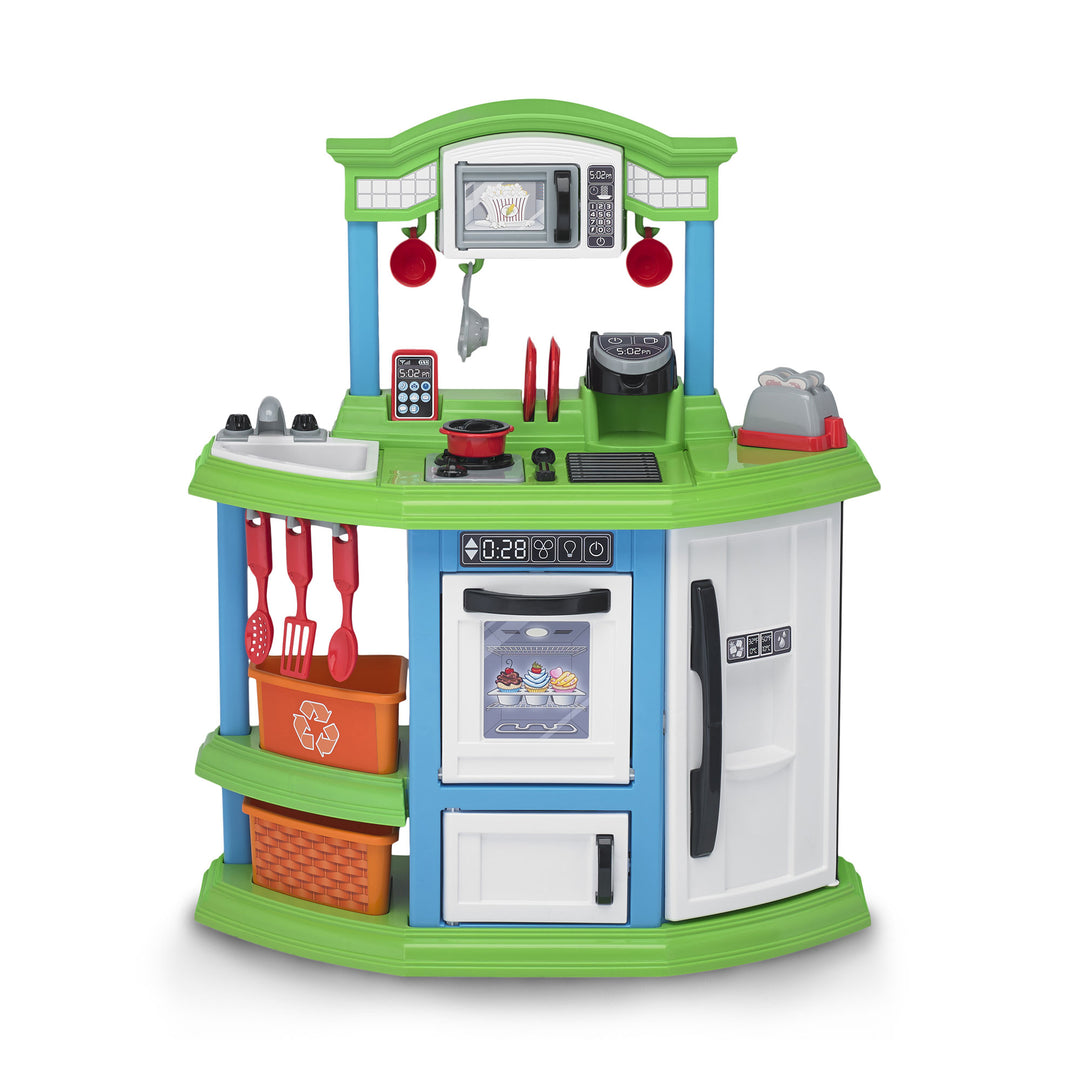 American Plastic Toys Kids Very Own Cozy Comfort Kitchen Role Play Set (Used)
