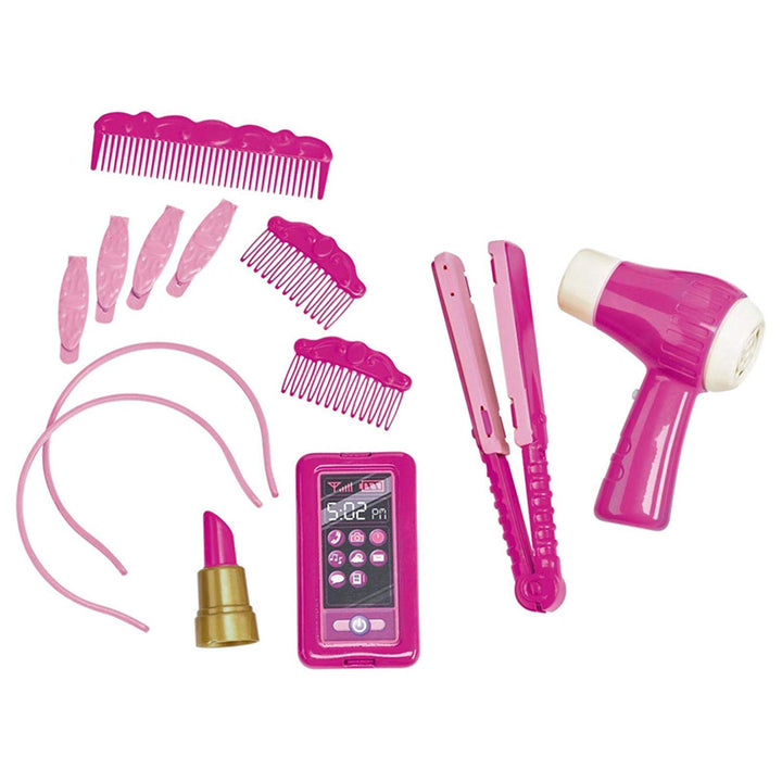 American Plastic Toys Kids Very Own Pink Deluxe Vanity Playset with Mirror - VMInnovations