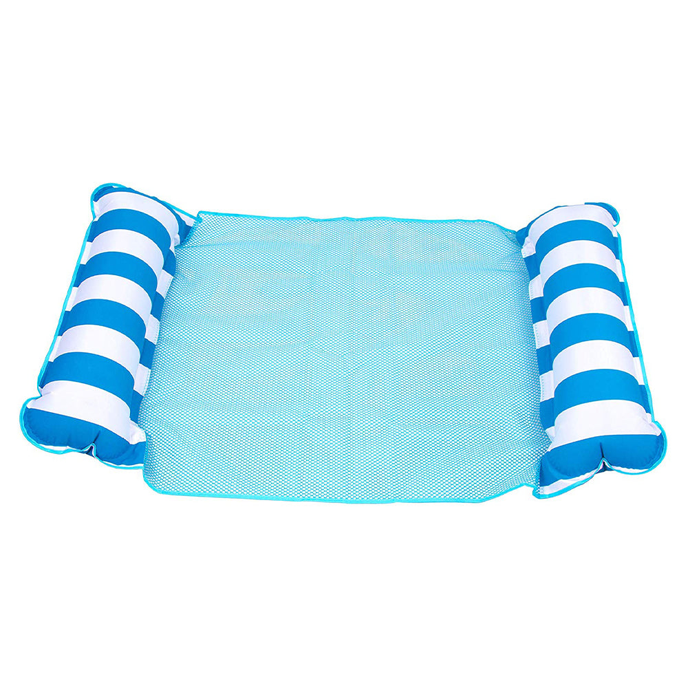Aqua Leisure Monterey Water Hammock 4 in 1 Inflatable Pool Float Lounger, Blue