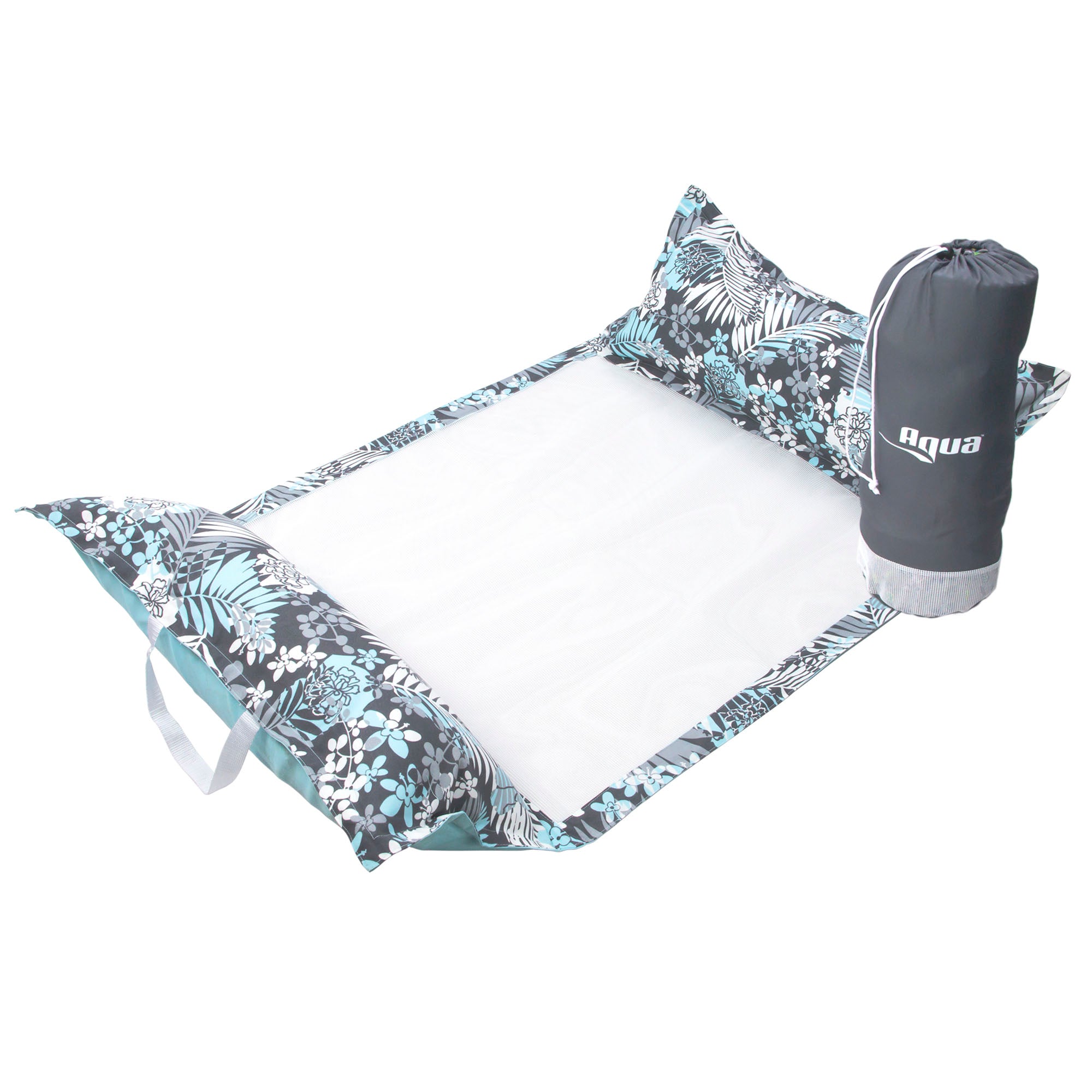 Aqua Fitness Deluxe Fitness Flotation Belt Bundle w/ Premium 4 in 1 Pool Float