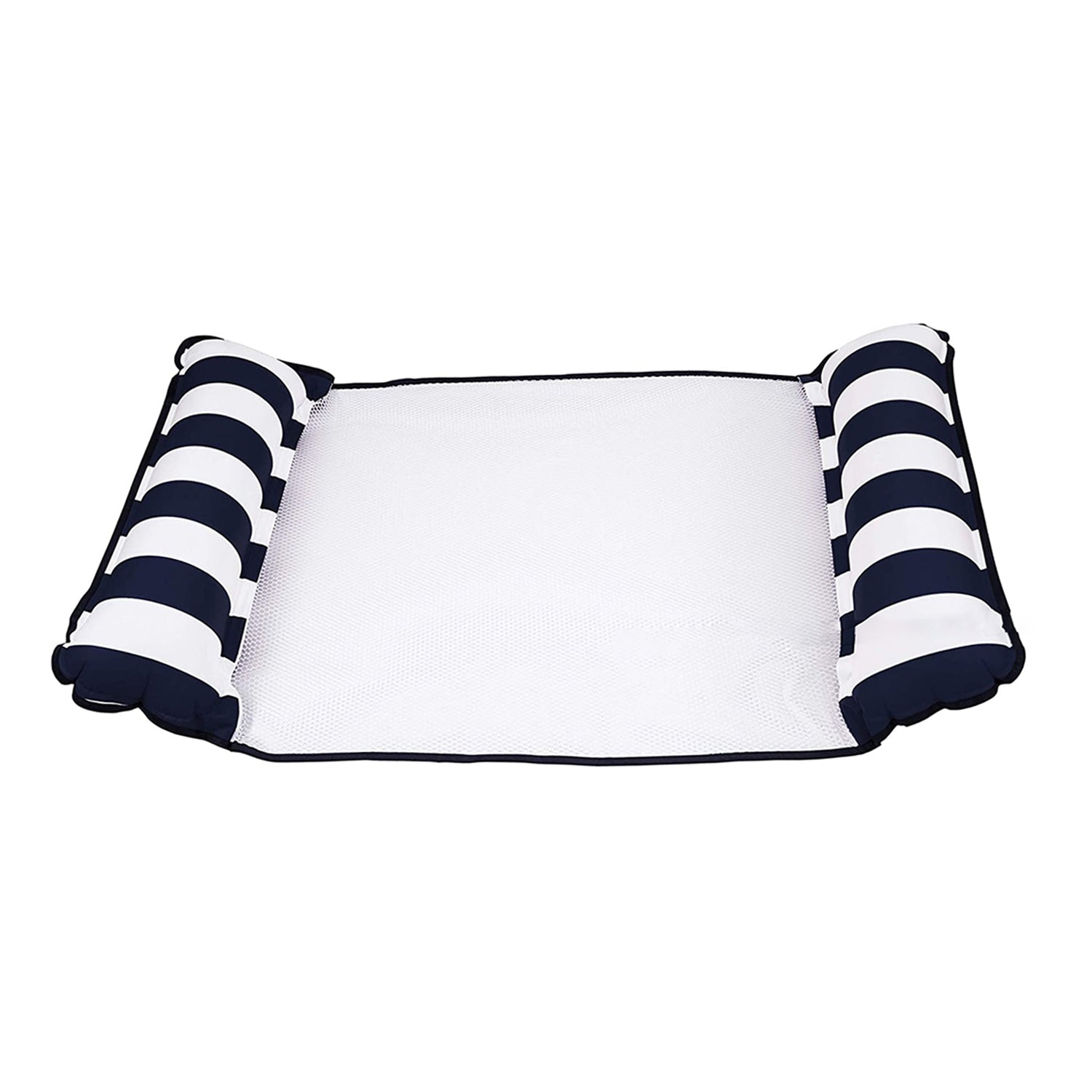 Aqua Leisure 4 in 1 Inflatable Monterey Hammock Pool Float Chair, Navy (3 Pack) - VMInnovations