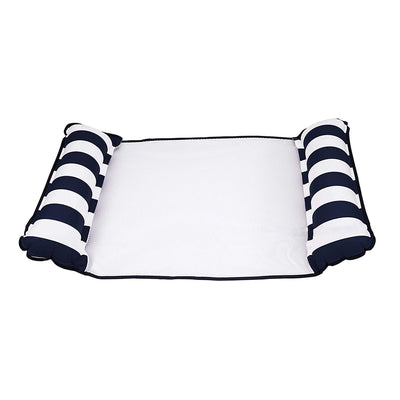 Aqua Leisure 4 in 1 Inflatable Monterey Hammock Pool Float Chair, Navy (3 Pack) - VMInnovations