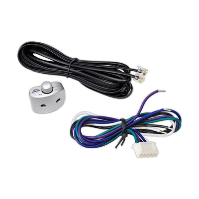 Lanzar AQTB8 1000 Watt Slim Waterproof Amplified Marine Subwoofer System, White - VMInnovations