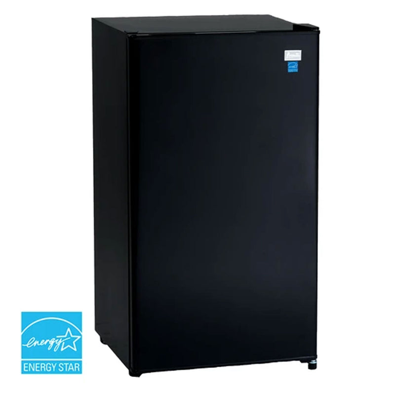 Avanti 115V 3.2 Cu Ft Compact Quiet Mini Fridge Refrigerator, Black (For Parts)