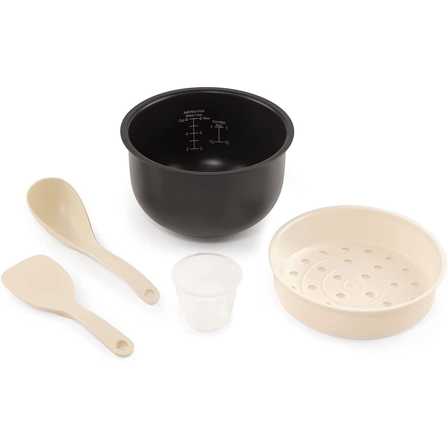 Aroma Houseware ARC-7606B 12 Cup Induction Rice Cooker Multicooker Food Steamer