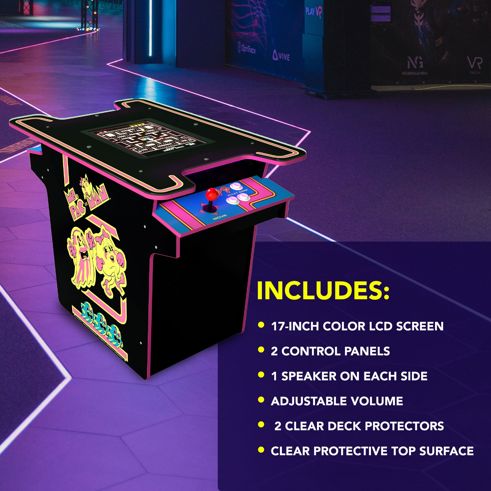 MS. PAC-MAN HEAD-TO-HEAD TABLE - VMInnovations
