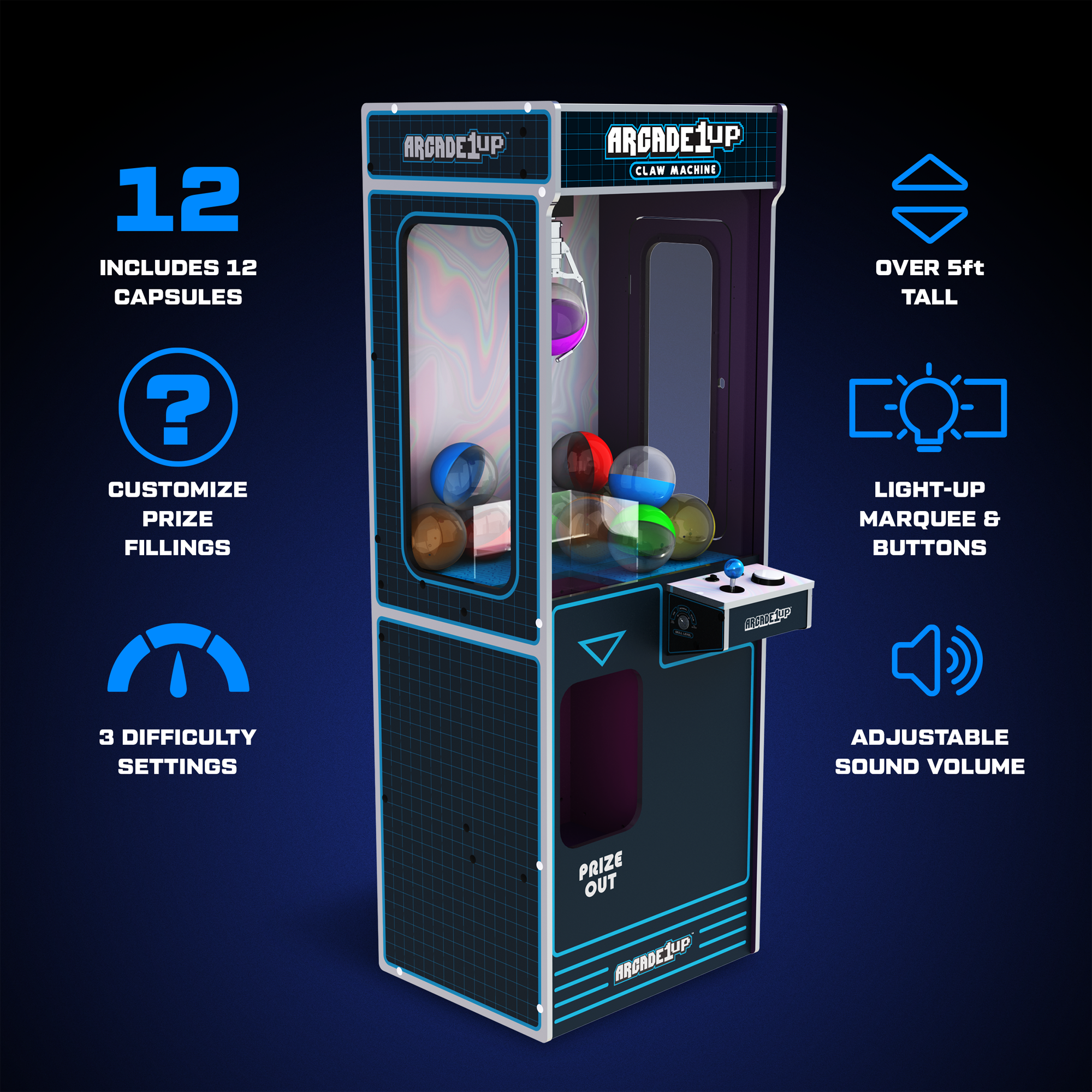 Arcade1Up Claw Machine (Used)
