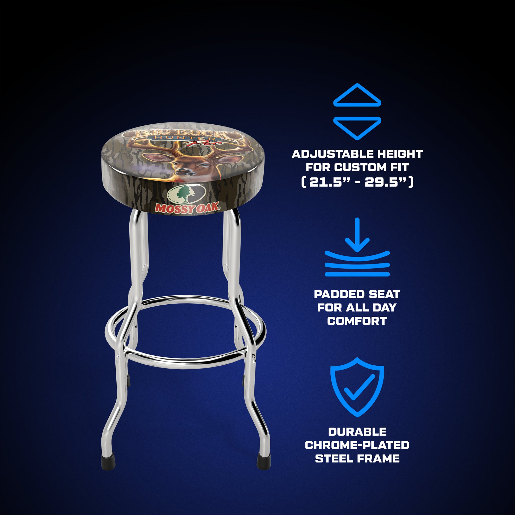 Buck Hunter Mossy Oak Stool (Open Box)