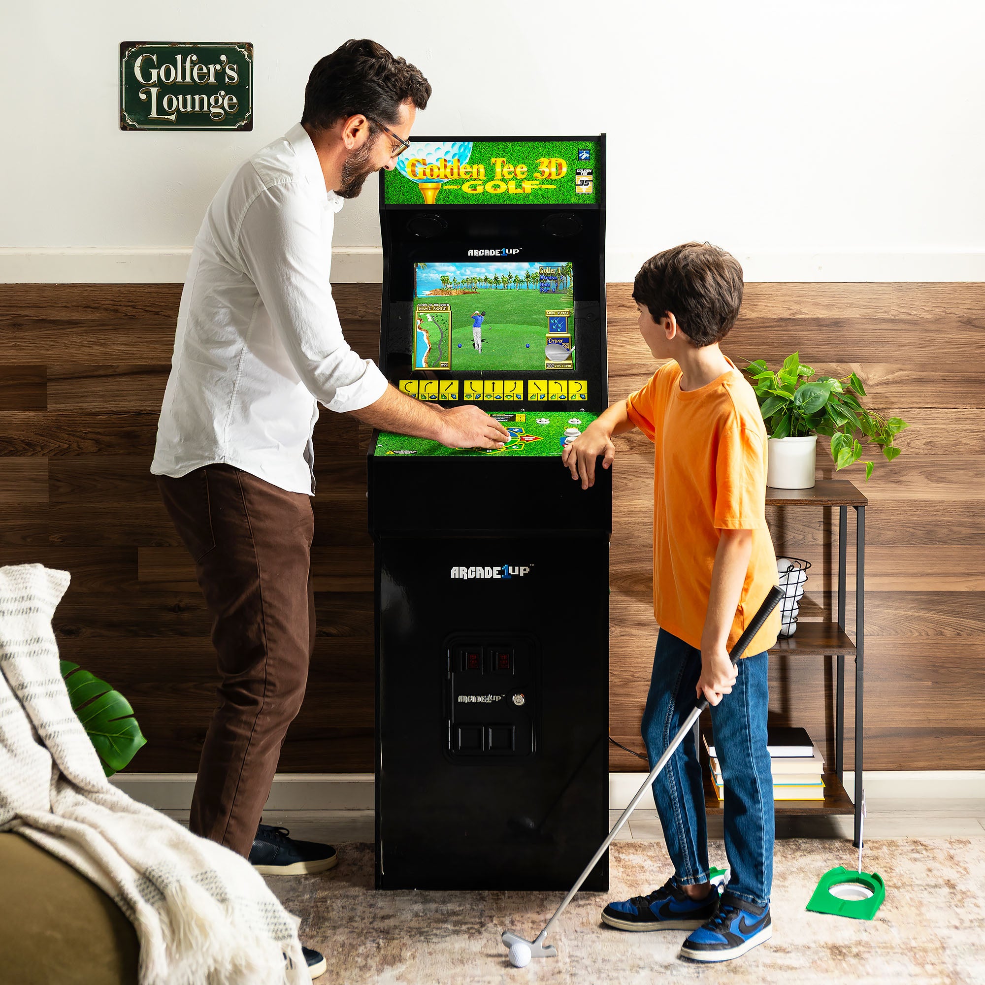 Golden Tee 3D 35th Anniversary Deluxe Arcade Machine (For Parts)