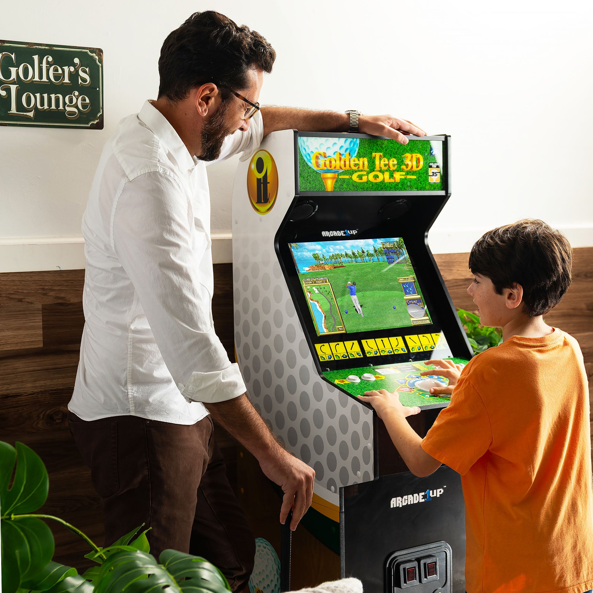 Golden Tee 3D 35th Anniversary Deluxe Arcade Machine (For Parts)