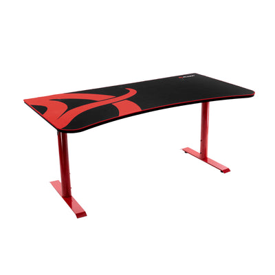 Arozzi Arena Full Surface Mouse Pad Gaming Computer Desk, Red (Open Box)