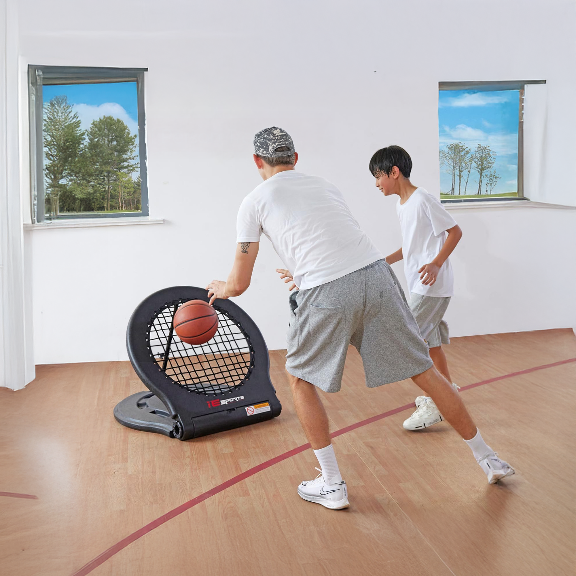 IE Sports Basketball Rebounder Rebound Net Return Attachment (Open Box) - VMInnovations