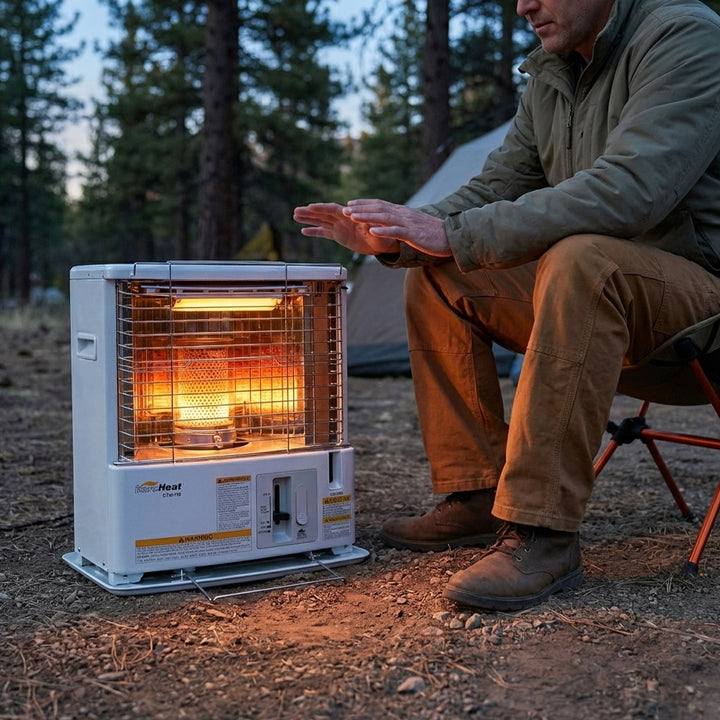 Sengoku CTN-110 KeroHeat Portable Radiant Kerosene Heater, 10,000 BTU