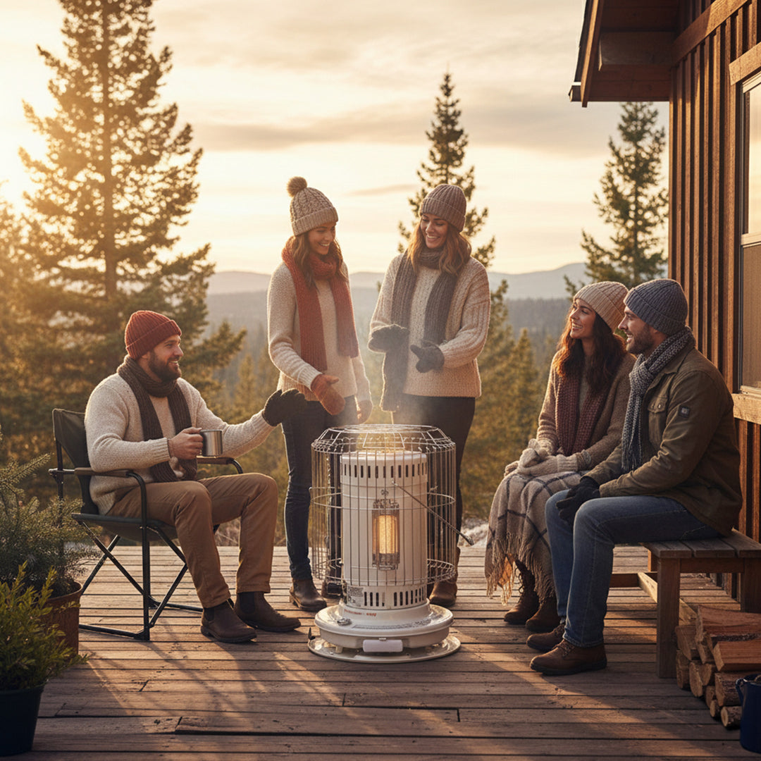Sengoku KeroHeat 23,500 BTU Indoor & Outdoor Portable Convection Kerosene Heater