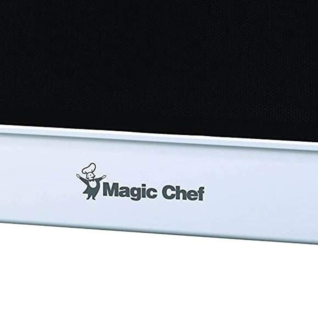 Magic Chef MCM1310W 1000 Watt 1.3 Cubic Foot Microwave with Digital Touch, White