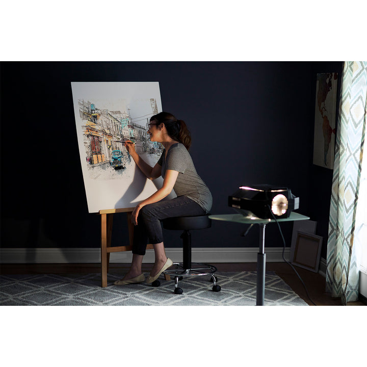 Artograph Dual 250W Lamp Portable Full-Color Prism Art Projector, Black (Used) - VMInnovations