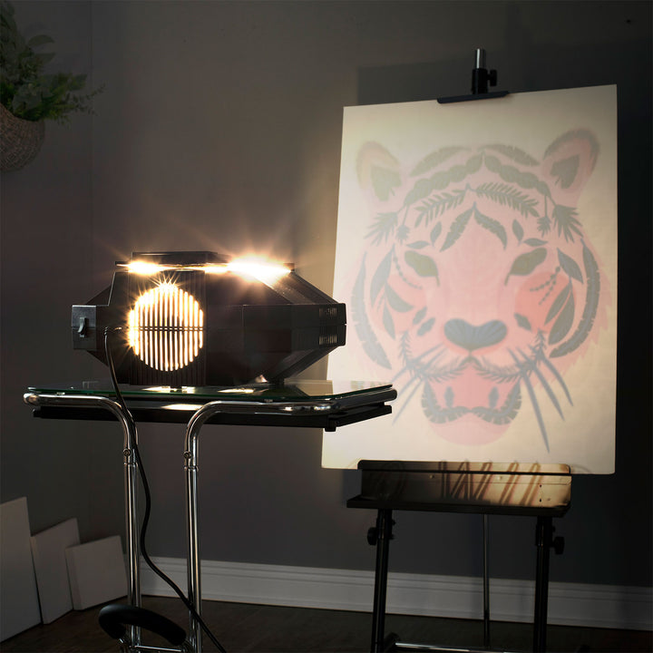Artograph Dual 250W Lamp Portable Full-Color Prism Art Projector, Black (Used) - VMInnovations
