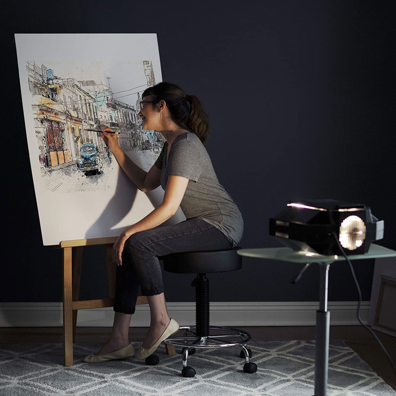 Artograph Super Prism Opaque Canvas Art Projector with 2 Lenses (Not Digital) - VMInnovations
