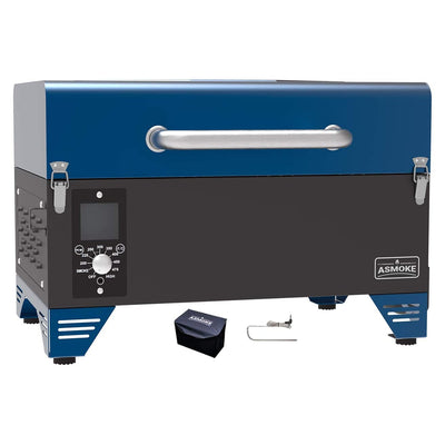 ASMOKE Portable 256 Sq Inch Pellet Grill and Smoker w/ Starter Kit (Open Box) - VMInnovations