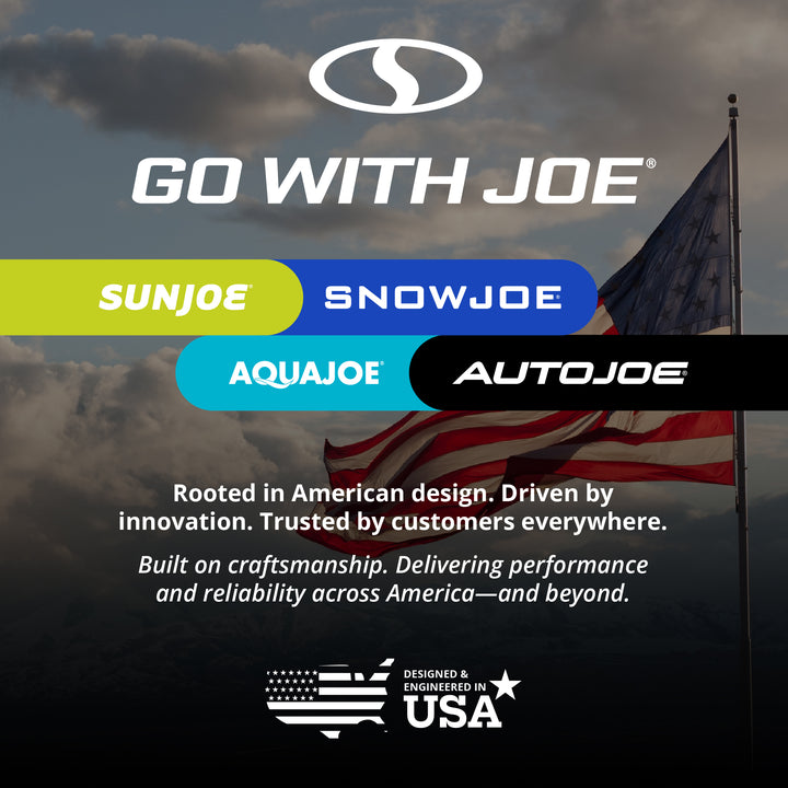 Snow Joe Windshield Ice Scraper, Car Window Snow Removal Broom, Blue, SJBLZD-GO