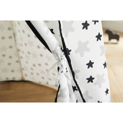 Asweets Childrens Foldable Canvas Pop Up Play Tent, Up in the Stars (Open Box) - VMInnovations