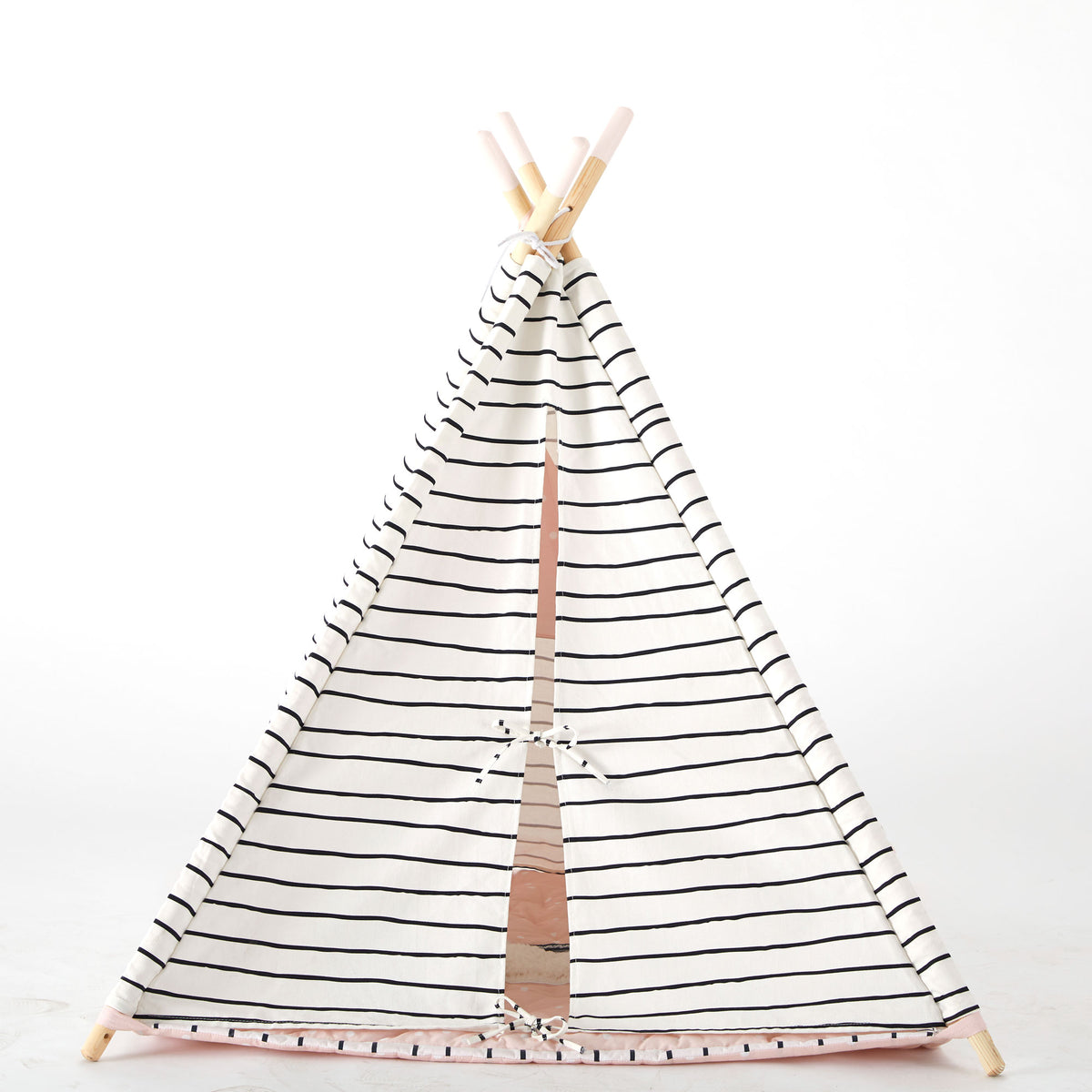 Wonder&Wise Indoor Baby Kids Foldable Activity Toy Teepee Play Tent w/ Llama Mat - VMInnovations