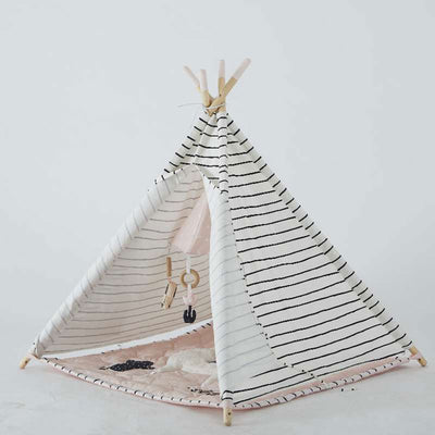 Asweets Kids Teepee Play Tent with Llama Mat (Open Box)