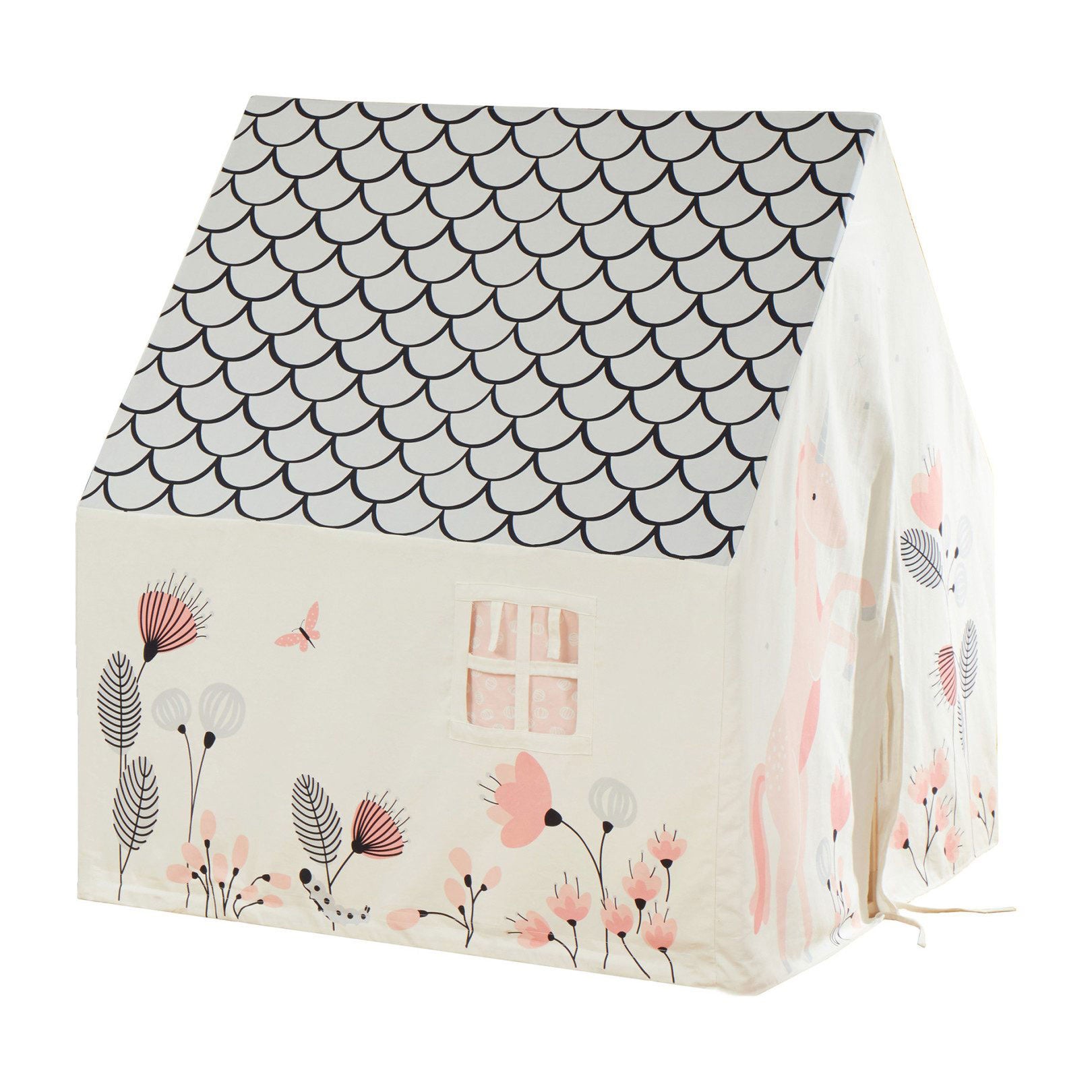 Wonder&Wise Indoor 43 x 43 x 49 Inch Childrens Pretend Play House Tent, Unicorn