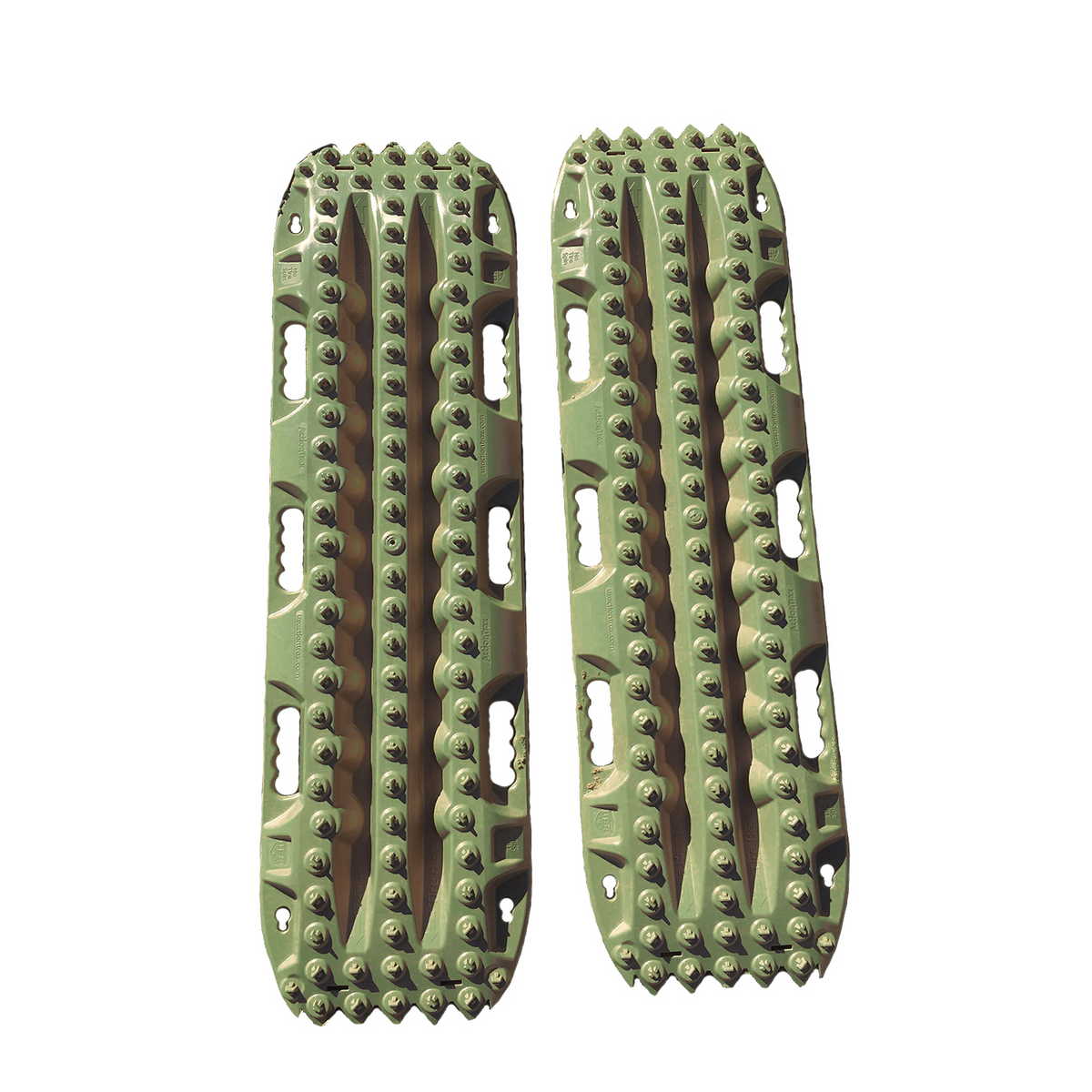 ActionTrax Nylon Traction Boards Overlanding Gear for Vehicle Rescue, Olive Drab