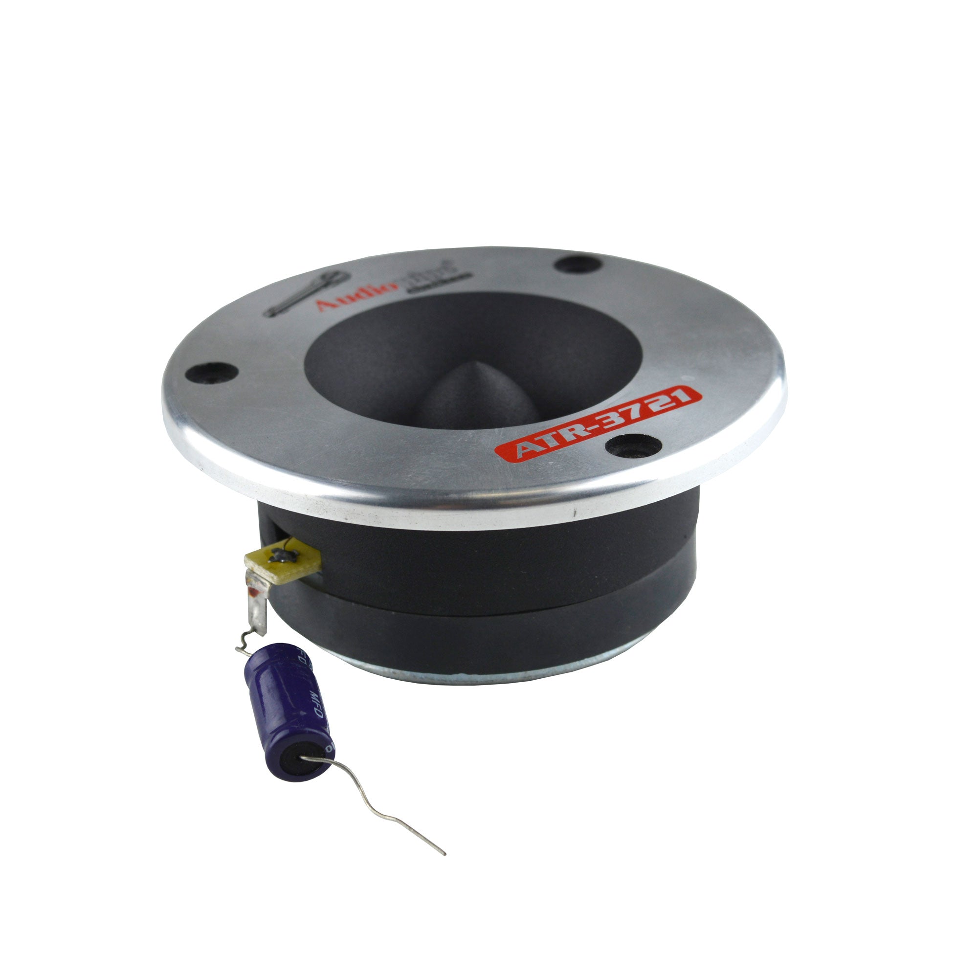 DS18 Pro X 6.5" 500W Car Speaker (2 Pack) w/Audiopipe 3.75" Bullet Tweeter, Pair