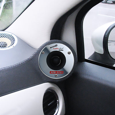 DS18 Pro GM 6.5" 480 Watt Car Speaker (2 Pack) w/Audiopipe 3.75" Bullet Tweeters
