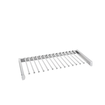 Rev-A-Shelf Sidelines PSCSL-3014SC-SC 30" Pull Out Pants Rack, Satin Chrome