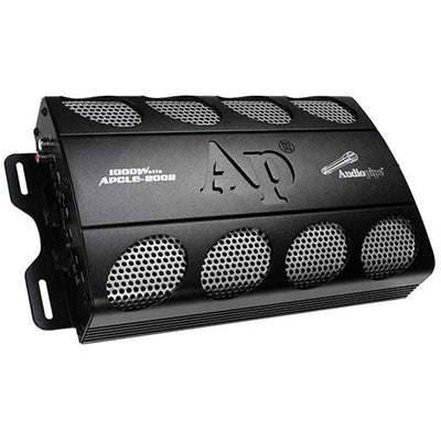 AudioPipe 2 Channel 1000W Car Audio Sound System Power Amplifier Amp (2 Pack)