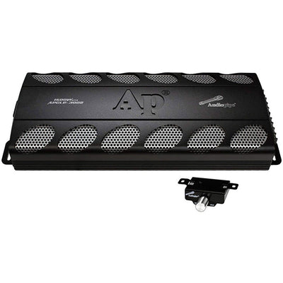 Audiopipe Class AB Amp, 6 Inch Stereo Speaker (2 Pack), and Soundstorm Wire Kit - VMInnovations
