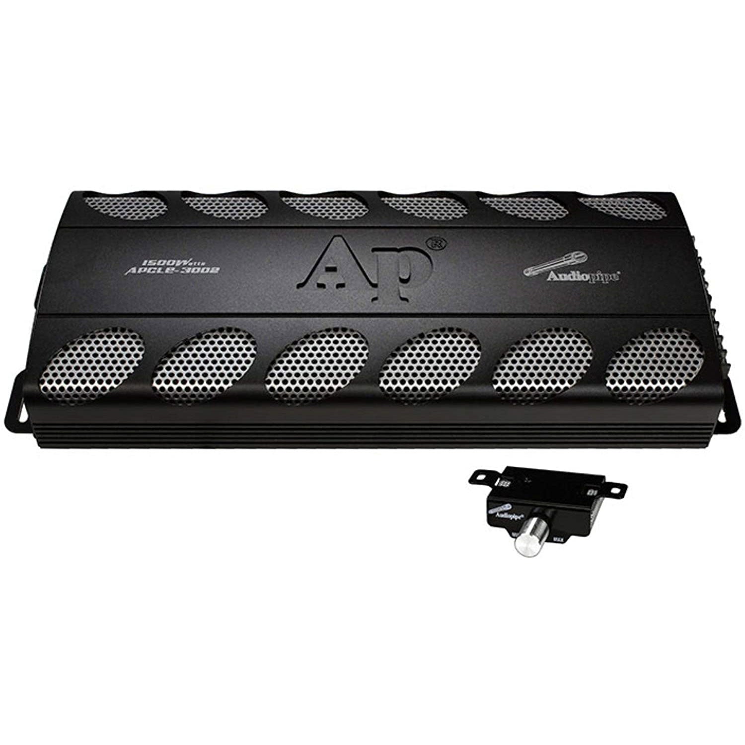 AudioPipe Amplifier & 1500W Subwoofer & Enclosure Box w/ Soundstorm Wiring Kit - VMInnovations