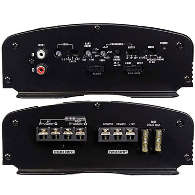 AudioPipe Class AB Amplifier, 1500W 12 Inch Subwoofer, and Soundstorm Wiring Kit - VMInnovations