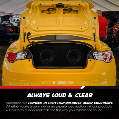 Audiopipe TXX-BDC3-15 15" 2400W Car Audio DVC Dual 4 Ohm High Power Subwoofer - VMInnovations