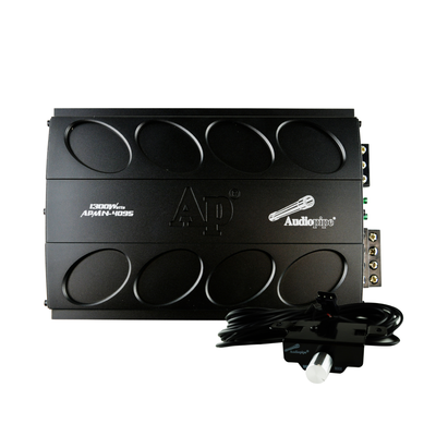 Audiopipe 1300 Watt MOSFET 4 Channel Amp Car Audio Speaker Amplifier (Open Box)