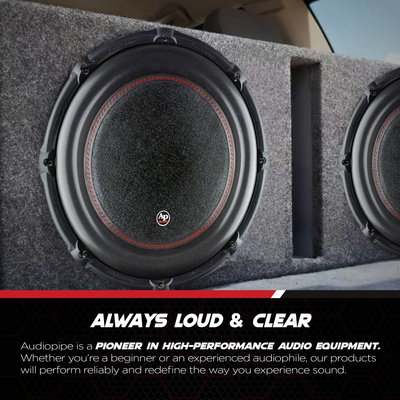 AudioPipe Sub-BDC4-15D2 15-Inch Sub Dual 2 Ohm 1400 W RMS Car Audio (2 Pack) - VMInnovations