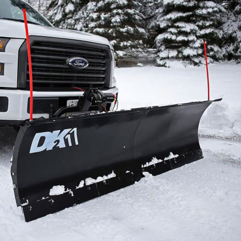 DK2 Avalanche Universal Snow Plow Kit 82 x 19 x 2 Inch Receiver Mount(For Parts)