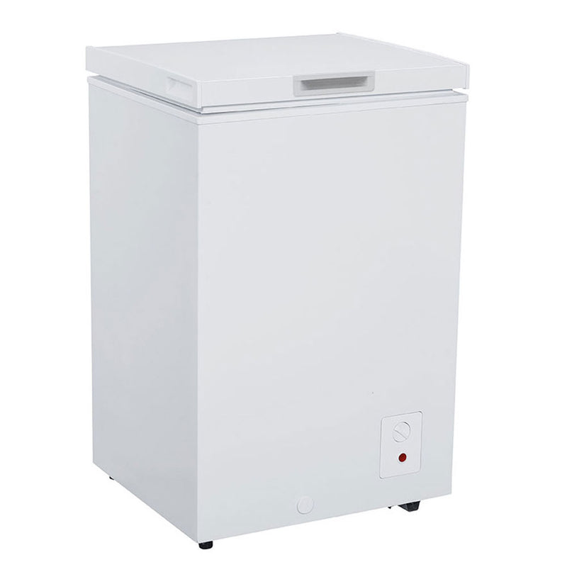 Avanti 3.5 Cubic Foot Stand Alone Upright Chest Deep Freezer, White (For Parts)