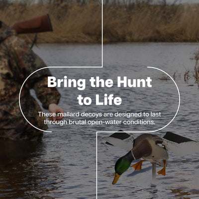 Avian X PowerFlight Smart Motion Mallard Spinning Weatherproof Realistic Decoy - VMInnovations