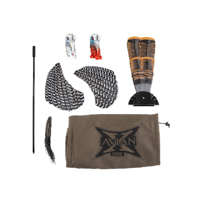 Avian-X AVX8108 HDR Strutter Adjustable Tail Fan Realistic Turkey Hunting Decoy - VMInnovations