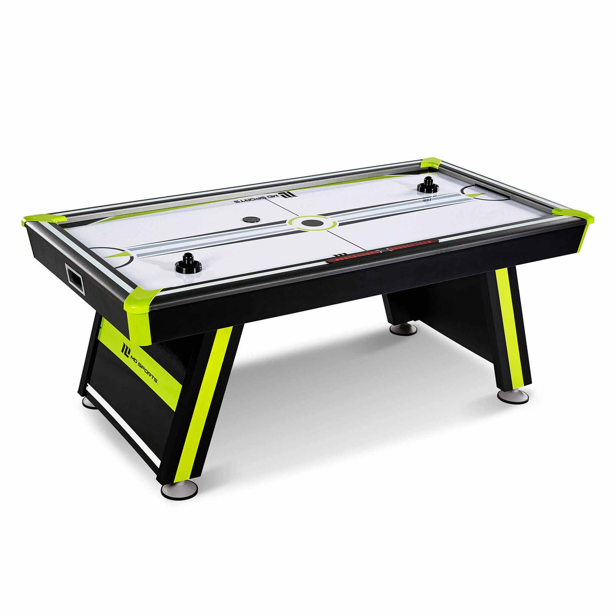 MD Sports 80 x 42-Inch 2-Player Air Hockey Table w Electronic Scorer (Open Box)
