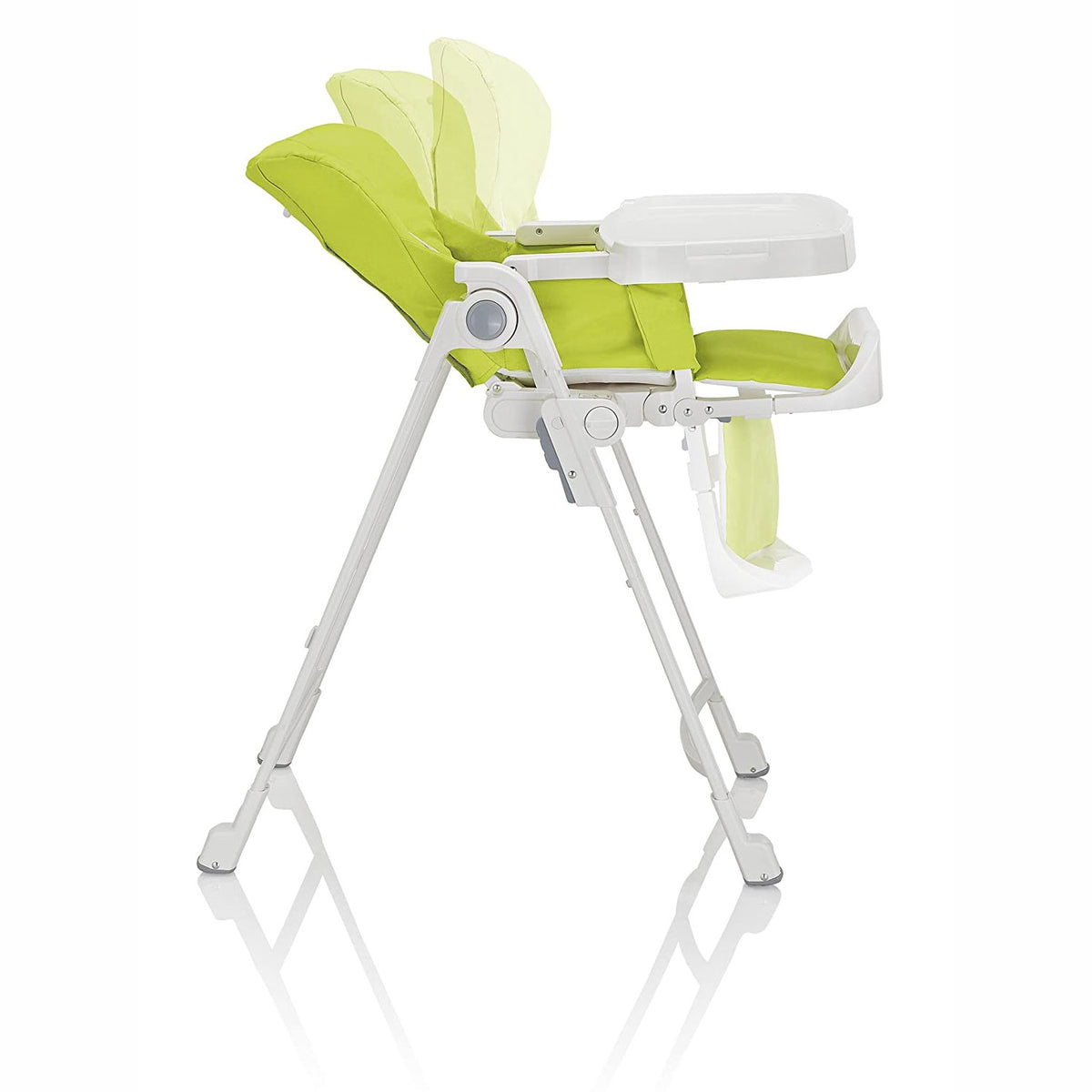 Inglesina Gusto Adjustable Baby Toddler High Chair with Removable Tray, Graphite - VMInnovations