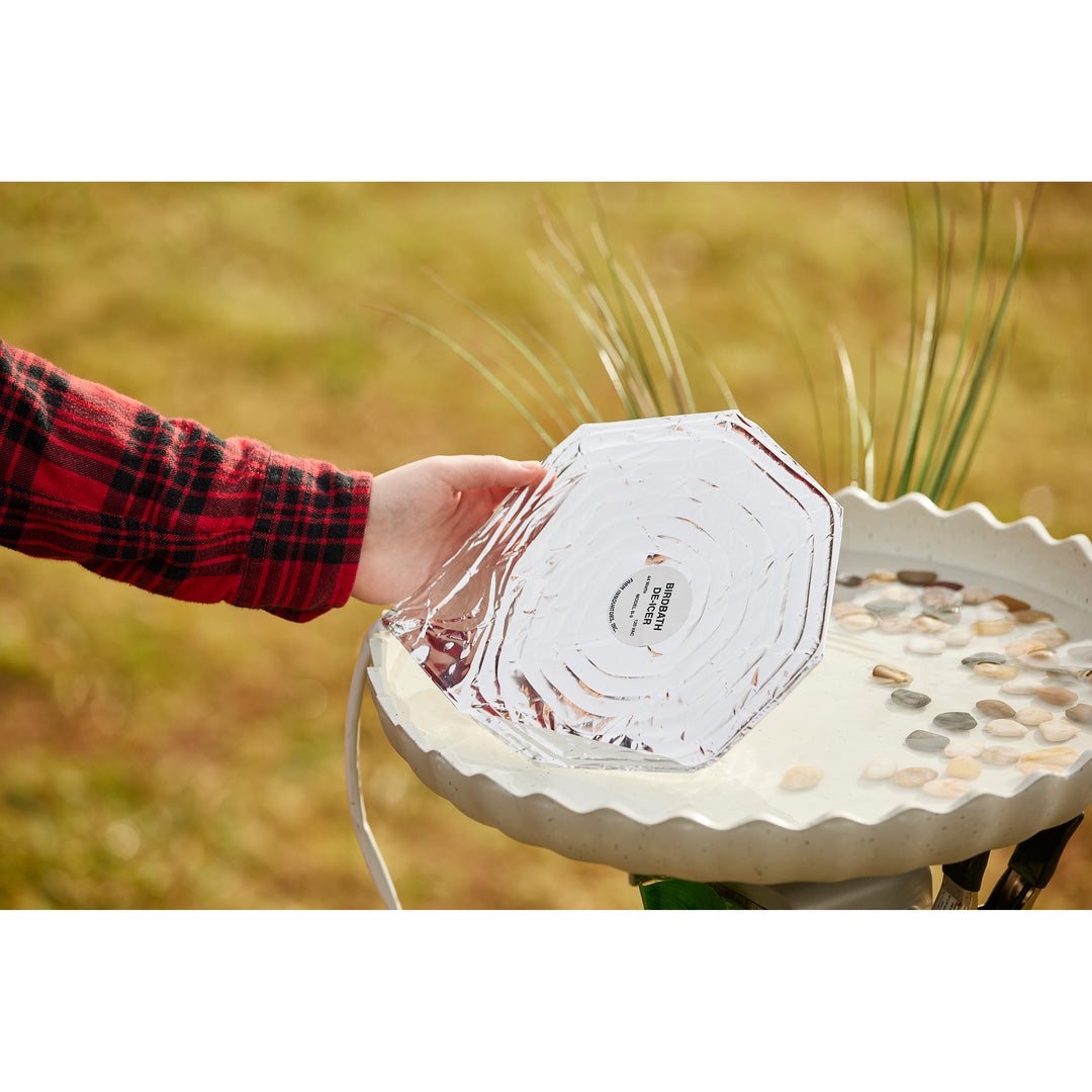 Farm Innovators 44W Economical Submersible Heated Shallow Bird Bath DeIcer, Foil - VMInnovations